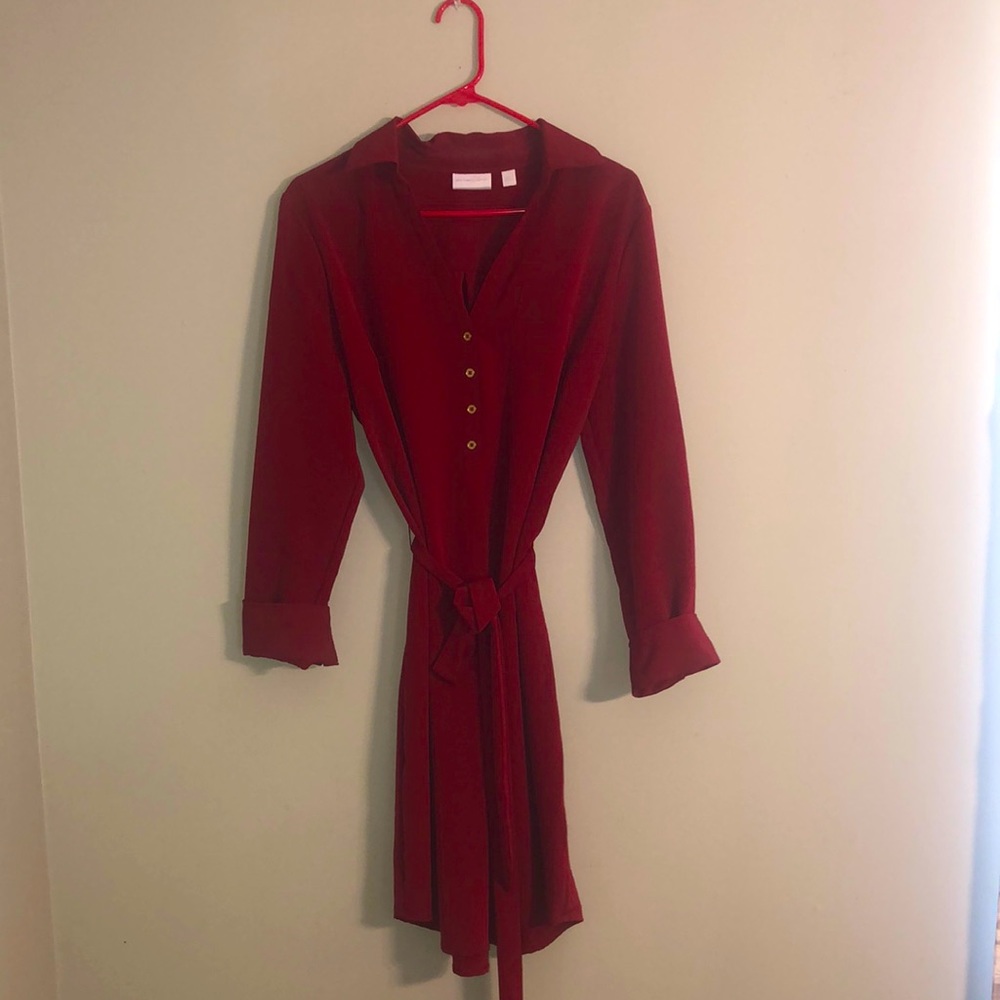 New York and company, size large shirt dress